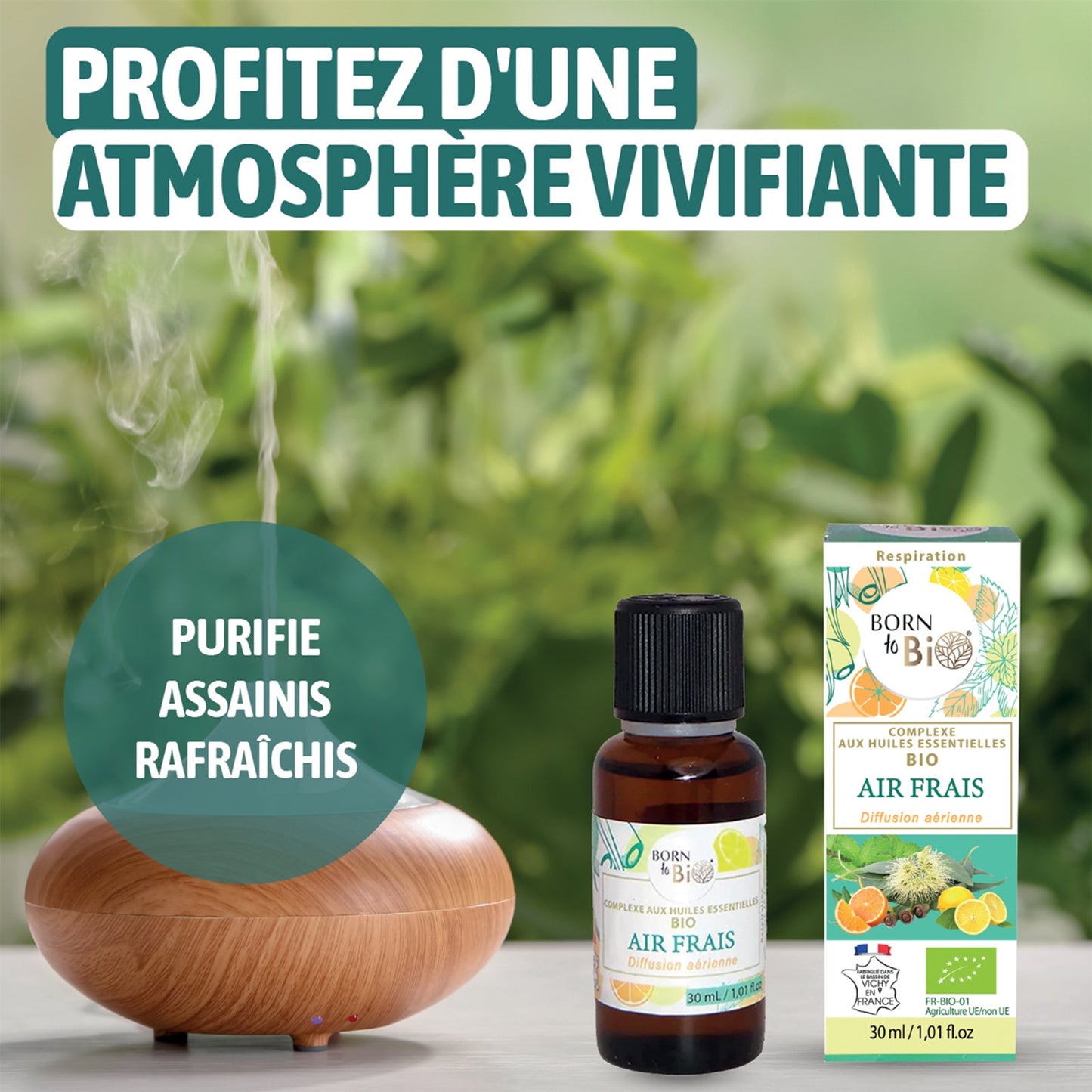 Air Frais - Complexe aux huiles essentielles Certifiées Bio