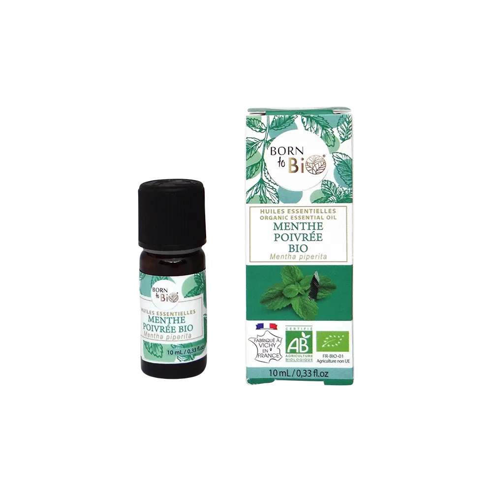 Huile essentielle Menthe poivrée Certifiée Bio